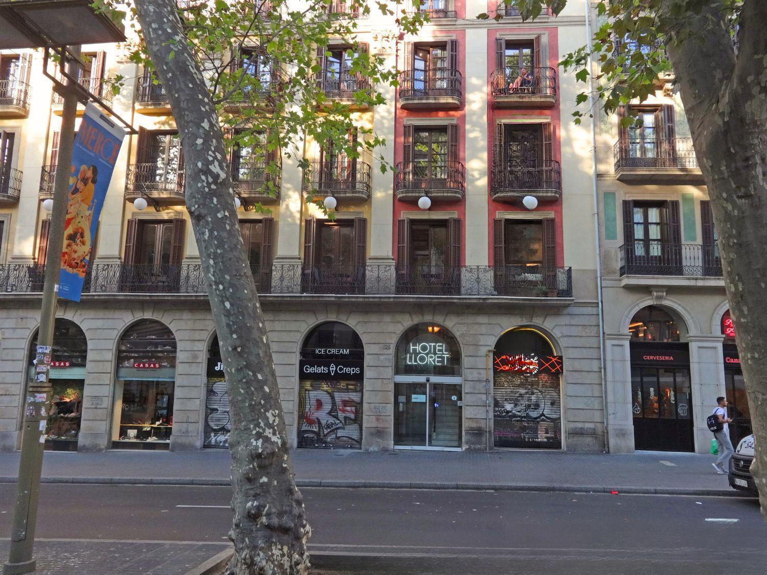 Hotel Lloret Ramblas Barcelona Buitenkant foto